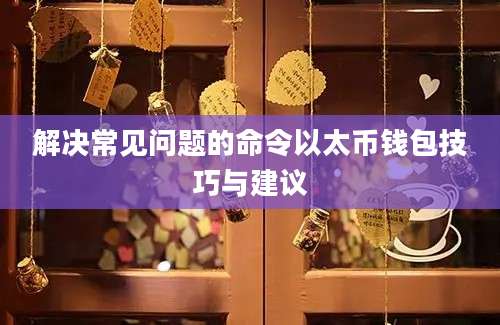 解决常见问题的命令以太币钱包技巧与建议