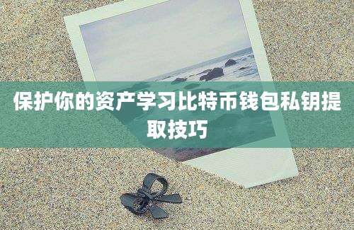 保护你的资产学习比特币钱包私钥提取技巧
