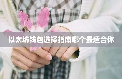 以太坊钱包选择指南哪个最适合你